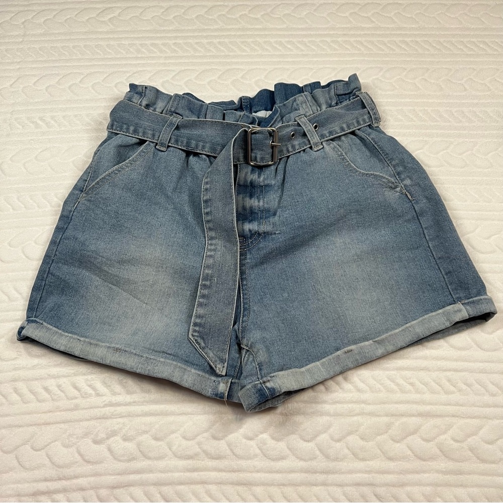 💗 No Boundaries - Women’s Paperbag Shorts w/‎ Belts